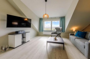 Seebadidylle - 5 Sterne Ferienwohnung mit Traumhaftem Blick auf den Saaler Bodden aus dem dritten Obergeschoss in Wustrow